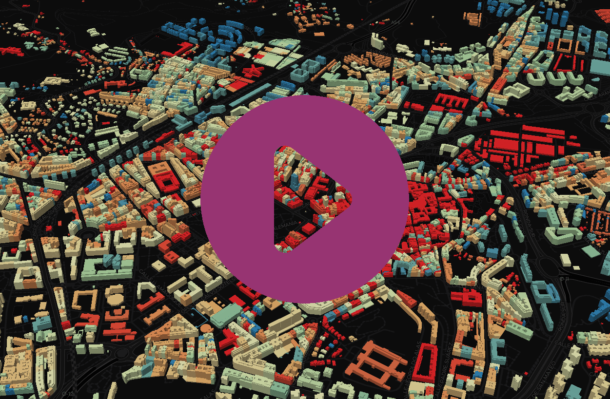 Cómo se hizo Catastro 3D, un caso de visualización avanzada de datos vectoriales